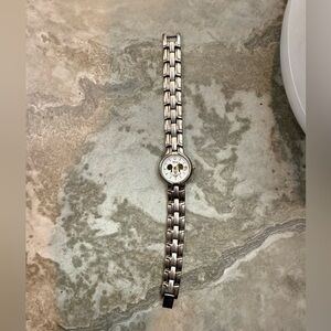 Mickey Mouse Silver Stainless Steel Watch